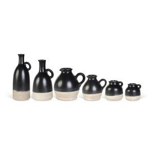 BLACK CERAMIC PITCHER- Style 1